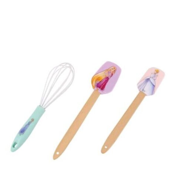 NEW Best Brands 8-Piece Disney 100th Anniversary Kids Baking Set Princess Theme - Picture 8 of 11